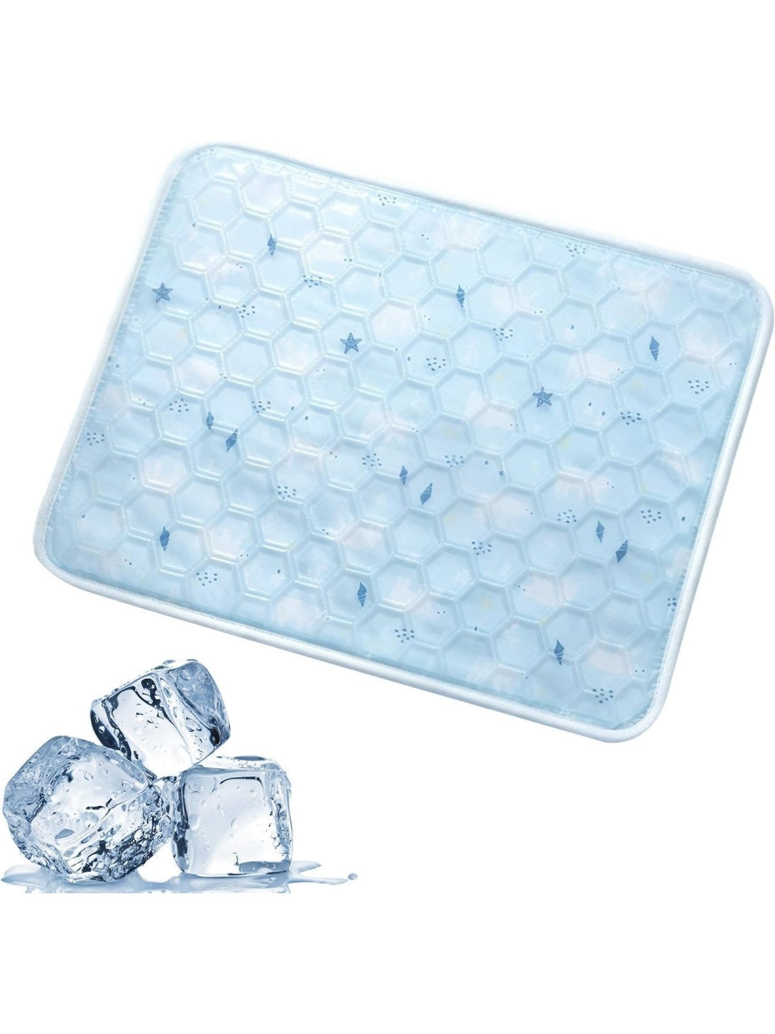 Cojin de asiento de gel refrescante para uso prolongado con diseno transpirable